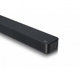 LG SL4 Noir Barre de son 2.1 - Bluetooth - 300W - Caisson de basses sans fil - vue de trois quart droit