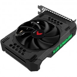 PNY GeForce RTX 3050 Carte graphique 8GB XLR8 Gaming REVEL EPIC-X RGB (VCG30508SFXPPB) - vue à plat