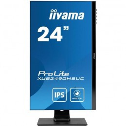 IIYAMA ProLite XUB2490HSUC-B1 Ecran PC 24'' FHD - Dalle IPS - 4ms - 60Hz - HDMI, DisplayPort, VGA