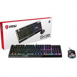 MSI Vigor GK30 Combo RGB Noir Pack clavier et souris Filaire - vue emballage