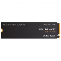 WESTERN DIGITAL 250Go SSD WD BLACK SN770 NVMe M.2 2280 (WDS250G3X0E) - vue de dessus