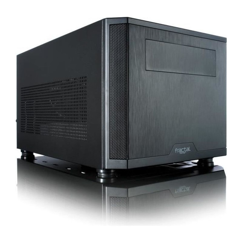 FRACTAL DESIGN Core 500 Noir Boitier PC Cube - Mini Tour  (FD-CA-CORE-500-BK) avec Quadrimedia