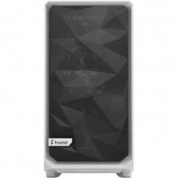 FRACTAL DESIGN Meshify 2 Lite Blanc TG Clear Tint Boitier PC E-ATX (FD-C-MEL2A-04) - vue de face