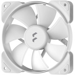 FRACTAL DESIGN Aspect 12 RGB PWM Blanc Ventilateur PC 120mm (FD-F-AS1-1209) - vue de face