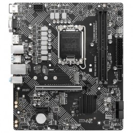 MSI PRO H610M-G DDR4 Carte Mere Socket LGA 1700 - Chipset Intel H610 - vue de dessus