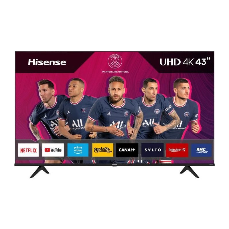 HISENSE 43B30G TV LED UHD 4K 43'' (108cm) - Dolby Vision - Smart TV - Dolby Audio - 3x HDMI - 2x USB