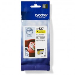 BROTHER LC427Y Cartouche d'encre Jaune authentique pour MFC-J6955DW, MFC-J6957DW, MFC-J5955DW, HL-J6010DW - vue emballage