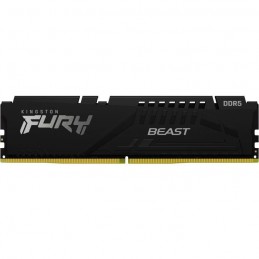 KINGSTON FURY Beast 16Go DDR5 (2x 8Go) RAM DIMM 5200MHz CL40 (KF552C40BBK2-16) - vue de face