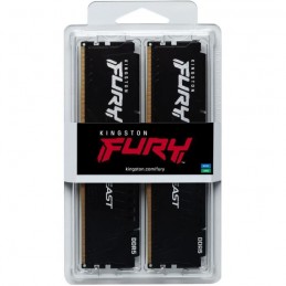 KINGSTON FURY Beast 16Go DDR5 (2x 8Go) RAM DIMM 5200MHz CL40 (KF552C40BBK2-16) - vue emballage