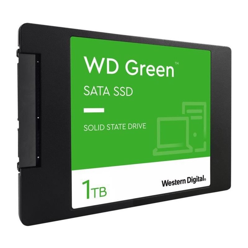 WESTERN DIGITAL 1To SSD WD Green SATA 2.5'' 7mm (WDS100T3G0A)
