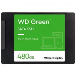 WESTERN DIGITAL 480Go SSD WD Green SATA 2.5'' 7mm (WDS480G3G0A) - vue de dessus