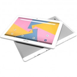 ARCHOS T101 HD Plus Blanc Tablette Tactile 10'' - RAM 2Go - Stockage 32Go + Étui inclus - vue à plat