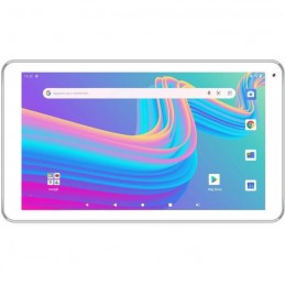 LOGICOM Tab 129 Blanc Tablette Tactile 10'' TN - RAM 2Go - Stockage 32Go - Android 11 - Wifi - vue de face