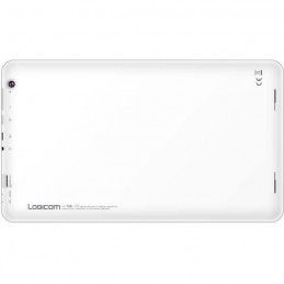 LOGICOM Tab 129 Blanc Tablette Tactile 10'' TN - RAM 2Go - Stockage 32Go - Android 11 - Wifi - vue de dos