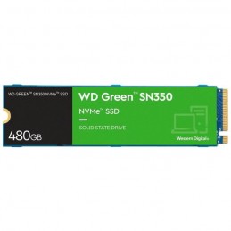 WESTERN DIGITAL 480Go SSD WD Green SN350 M.2 NVMe (WDS480G2G0C) - vue de dessus