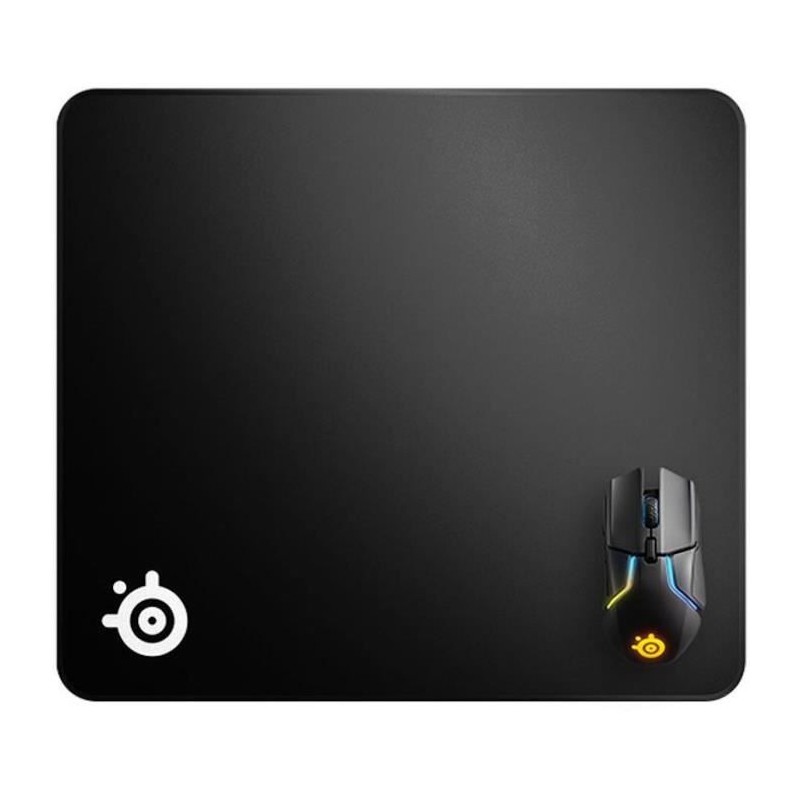 STEELSERIES QCK EDGE Medium Noir Tapis de Souris Gaming - 270 x 320 mm - vue de dessus