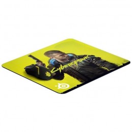 STEELSERIES QCK Large Cyberpunk Tapis de Souris Gaming - 450 x 400 x 2 mm - vue de trois quart