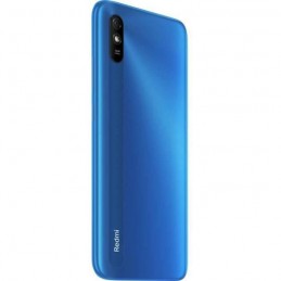 XIAOMI REDMI 9A Bleu Ciel Smartphone 6.2'' - RAM 2Go - Stockage 32Go - 13Mp - Android 10 - vue de trois quart dos