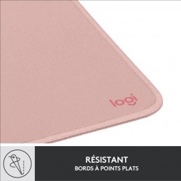 LOGITECH Série Studio Rose Tapis de souris durable - Glissement facile (956-000050) - vue résitant