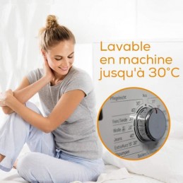 BEURER TS 26 XXL Chauffe-matelas basic 150 x 140 cm - 2x 60W (2 p) - vue lavable en machine