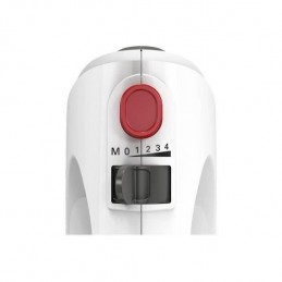 BOSCH MFQ22100 Blanc / Argent CLEVERMIXX Batteur électrique - 375W - Fouets et crochets - vue zoom fonctions