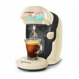 BOSCH TAS1107 Vanille TASSIMO Style Machine à café multi-boissons - T-Disc - 0.7L - 1400W - vue de 3/4