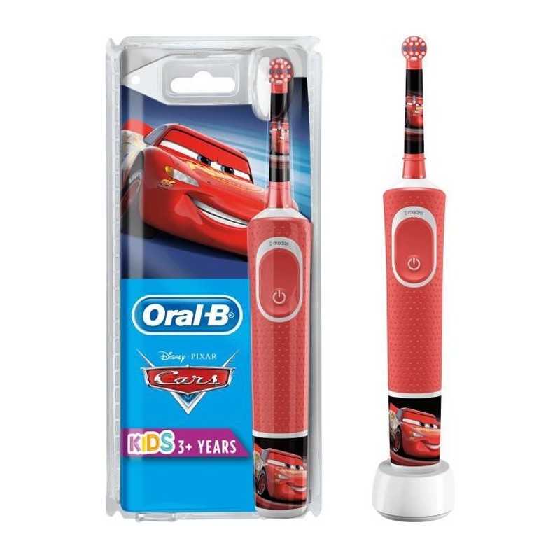 ORAL-B Brosse a Dents Électrique Kids Cars +3ans (enfant) - vue emballage