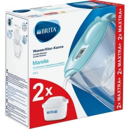BRITA Marella Bleu Pastel Carafe filtrante - 2 filtres MAXTRA+ inclus - vue emballage