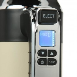 CONTINENTAL EDISON CEBE350W Crème Batteur électrique - 350W - Ecran LCD - vue zoom LCD