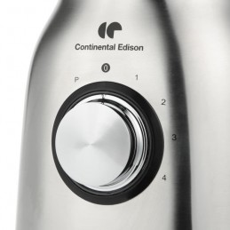 CONTINENTAL EDISON CEBL1000IN Inox Blender 1.5L - 1000W - vue zoom fonctions