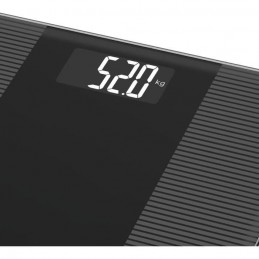 LITTLE BALANCE Slim Wave LCD Noir Pèse-personne - max 180kg - Précision 100g - vue zoom écran