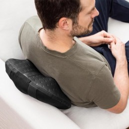 MEDISANA CL300 Noir Coussin de massage Shiatsu Contour - Epaules, dos, jambes et cou - Bien-être relaxant - vue en situation