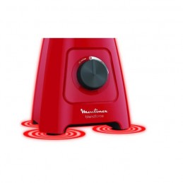 MOULINEX LM420510 Rouge Blender électrique Blendforce Bol 1.25L - 600W - vue sans le bol