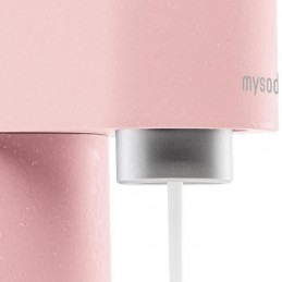 MYSODA WD002F-LP Machine a Soda Woody Pink, 1 bouteille de 1L, 1 cylindre de CO2 - vue zoom