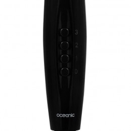 OCEANIC TX-1608B Noir Ventilateur sur pied diam. 40cm - 45W - Oscillant - Réglable - vue commandes