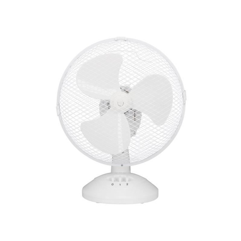 OCEANIC TX-901D Blanc Ventilateur de table diam. 23cm - 30W - Oscillant