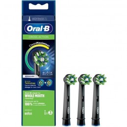 ORAL-B Brossette de Rechange Precision Cross Action Clean Max (Pack de 3 unités)