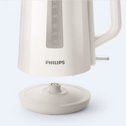 PHILIPS Daily HD9318/00 Blanc Bouilloire 1.7L -  2200W - Tamis filtre calcaire - vue socle