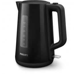 PHILIPS HD9318/20 Noir Bouilloire électrique Daily 1.7L - 2200W - vue de trois quart