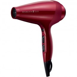 REMINGTON AC9096 Sèche-Cheveux Silk Ionique 2400W, Grille Céramique Protéine de Soie, Moteur AC Professionnel - vue de profil