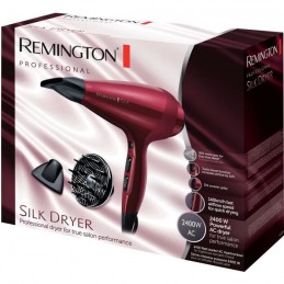 REMINGTON AC9096 Sèche-Cheveux Silk Ionique 2400W, Grille Céramique Protéine de Soie, Moteur AC Professionnel - vue emballage