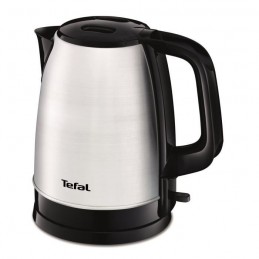 TEFAL KI150D10 Dialog Bouilloire sans fil inox 1.7L - 2400W - Résistance cachée - Base pivotante 360° - vue de trois quart