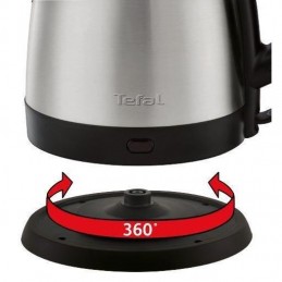 TEFAL KI431D10 Inox et Noir Bouilloire électrique - 1.2L - 1800W - Base pivotant 360° - vue zoom base