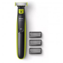 PHILIPS ONEBLADE QP2520/65 rasoir visage - 3 sabots et une trousse de voyage - vue sabots