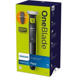 PHILIPS ONEBLADE QP2520/65 rasoir visage - 3 sabots et une trousse de voyage - vue emballage