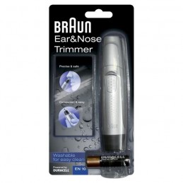 BRAUN EN10 Argent et Noir Tondeuse pour oreilles et nez - vue emballage