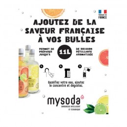 MYSODA Lot de 6 Concentrés saveur Cola 685ml - vue fabriqué en France