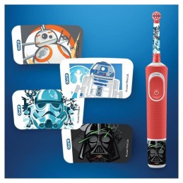 ORAL-B Brosse a Dents Électrique Kids Rechargeable - 1 Manche et 1 Brossette, 3 ans et plus, Star Wars - vue cartes