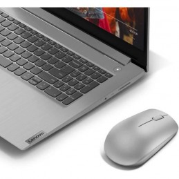 LENOVO Gris Platinium Souris sans-fil - nano USB - 1200 DPI - Ambidextre - vue en situation