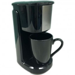 HTC EQUIPEMENTS 220603 Noir Cafetière 1 tasse 130W - 12V allume cigare